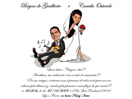 Caricatura Dos Noivos Caricatura Dos Noivos