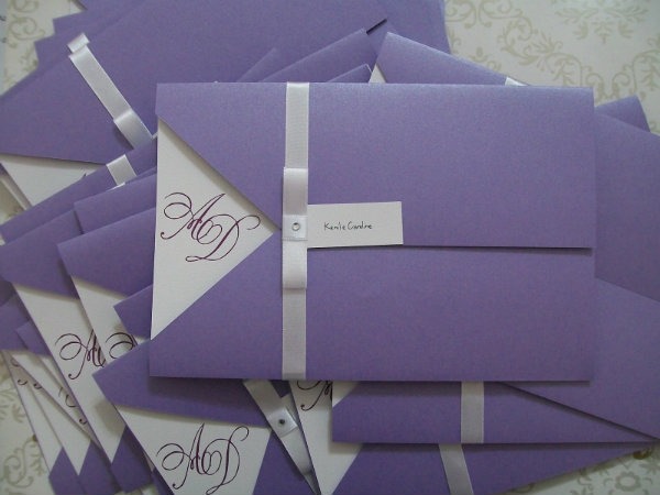Casar Ã⦠» Arquivos » Convite De Casamento Roxo E Lilás Vários Casar Ã⦠» Arquivos » Convite De Casamento Roxo E Lilás Vários