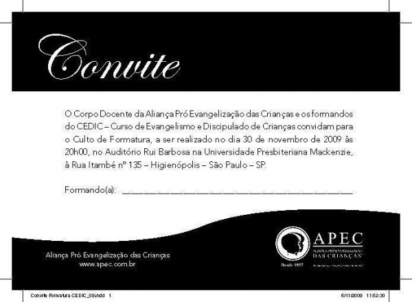 Convite Convite