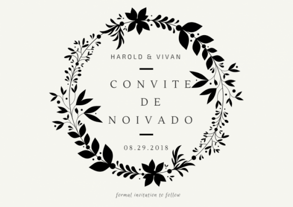 Convite De Noivado Modelos Para Todos Os Estilos Convite De Noivado Modelos Para Todos Os Estilos
