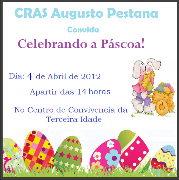 Pascoa â Convites Pascoa â Convites