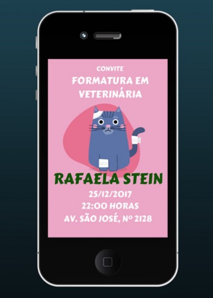 Convite Digital Para Envio Via Whatsapp Convite Digital Para Envio Via Whatsapp