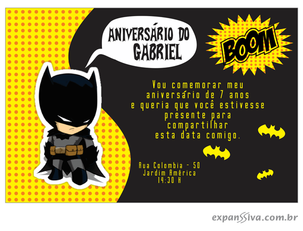 Convite Do Batman 30 Ideias Para Você Se Inspirar Convite Do Batman 30 Ideias Para Você Se Inspirar