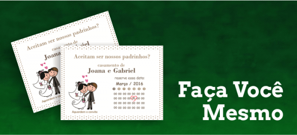 Convite Editável Para Padrinhos Calendário Convite Editável Para Padrinhos Calendário