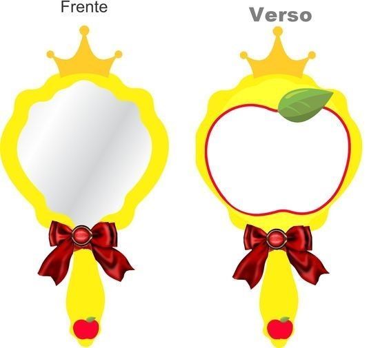 Convite Espelho Mágico Branca De Neve â Modelos De Convite Convite Espelho Mágico Branca De Neve â Modelos De Convite