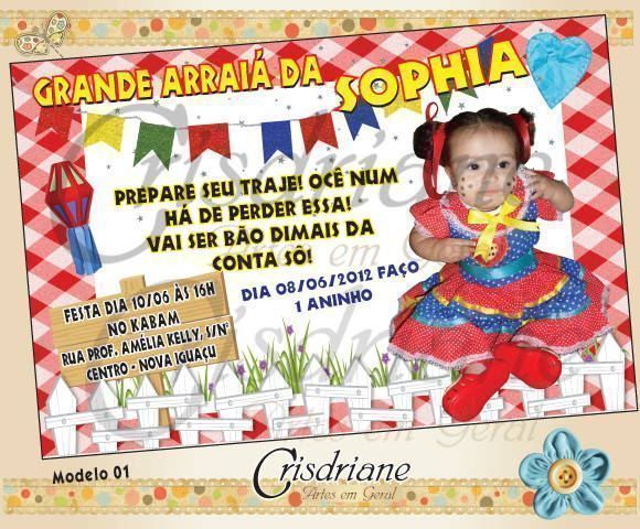 Convite Festa Junina 1 â Modelos De Convite Convite Festa Junina 1 â Modelos De Convite