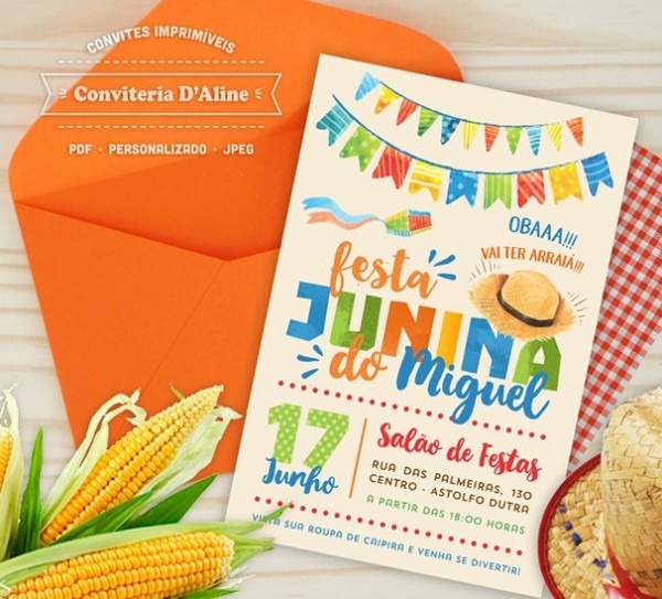 Convite Festa Junina