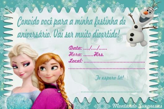 70 Convites Frozen Encantadores Para Você Imprimir & Fazer Agora! 70 Convites Frozen Encantadores Para Você Imprimir & Fazer Agora!