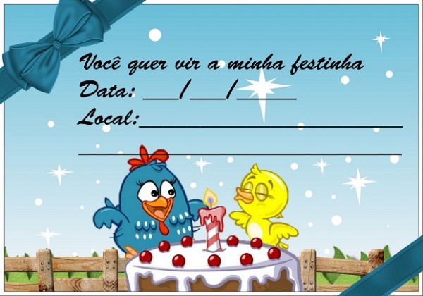 Convite Galinha Pintadinha Modelos Para Imprimir! Convite Galinha Pintadinha Modelos Para Imprimir!