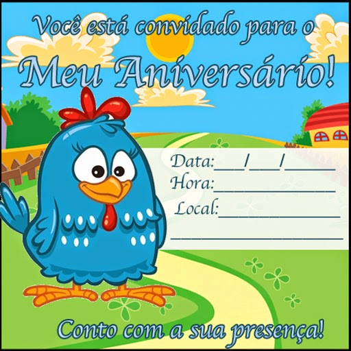 Convites Da Galinha Pintadinha Para Imprimir E Editar Convites Da Galinha Pintadinha Para Imprimir E Editar