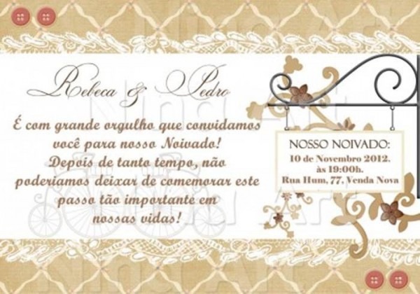 26 Convites Especiais Para Noivado â Modelos De Convite 26 Convites Especiais Para Noivado â Modelos De Convite