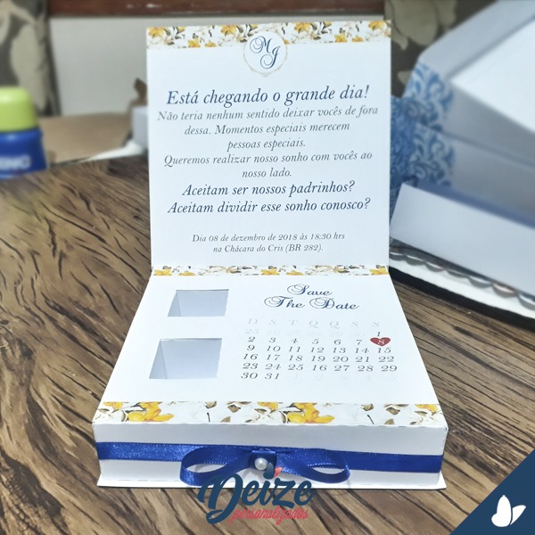 Convite Padrinhos Casamento Convite Padrinhos Casamento