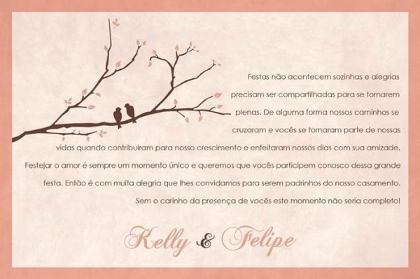 18 Convites Especiais Para Padrinhos â Modelos De Convite 18 Convites Especiais Para Padrinhos â Modelos De Convite