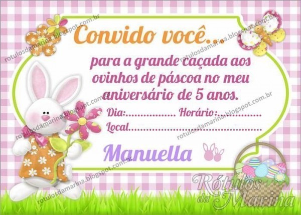 15 Convites Fofos Com Tema Páscoa â Modelos De Convite 15 Convites Fofos Com Tema Páscoa â Modelos De Convite