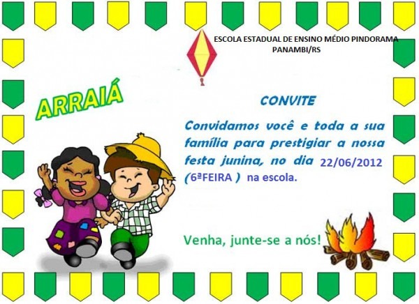 Viva SÃo JoÃo, No Arraià Da Nossa Escola Viva SÃo JoÃo, No Arraià Da Nossa Escola