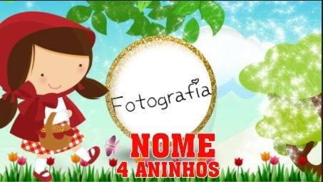 Convite Virtual Animado Chapeuzinho Vermelho Convite Virtual Animado Chapeuzinho Vermelho