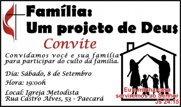 Igreja Metodista Em Vicente De Carvalho Convite Igreja Metodista Em Vicente De Carvalho Convite