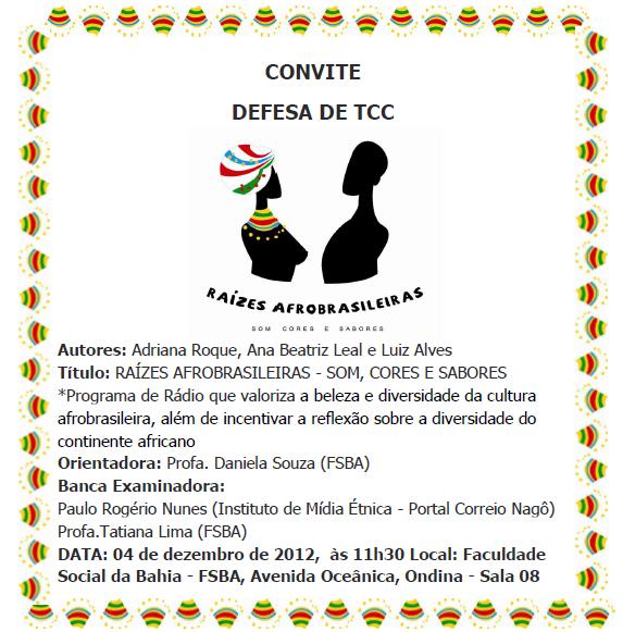 RaÃzes Afrobrasileiras RaÃzes Afrobrasileiras