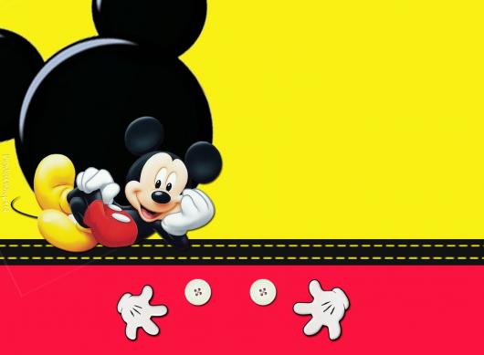 Convites Do Mickey 60 Modelos Sensacionais & Moldes Grátis Para Convites Do Mickey 60 Modelos Sensacionais & Moldes Grátis Para
