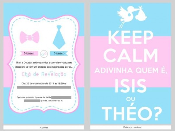 Convites Para Chá Revelação Veja 8 Modelos Apaixonantes! Convites Para Chá Revelação Veja 8 Modelos Apaixonantes!