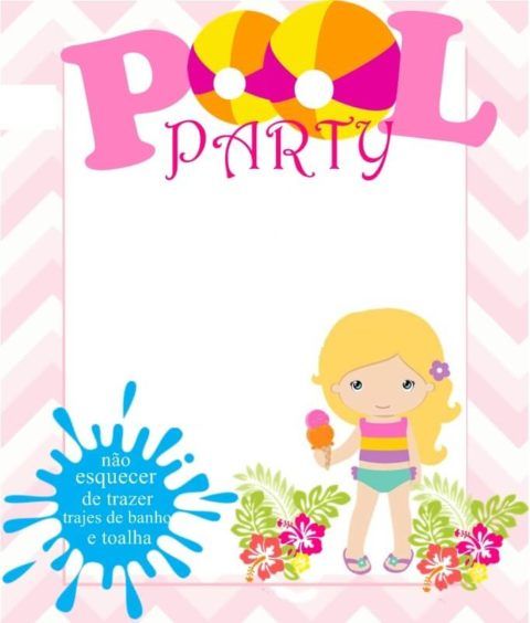 Pool Party Infantil, Festa Infantil Na Piscina Pool Party Infantil, Festa Infantil Na Piscina