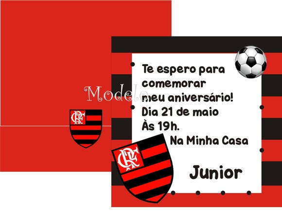 Convites Times No Elo7 Convites Times No Elo7