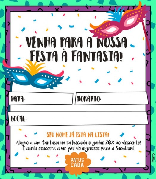 Organize Sua Festa A Fantasia Organize Sua Festa A Fantasia