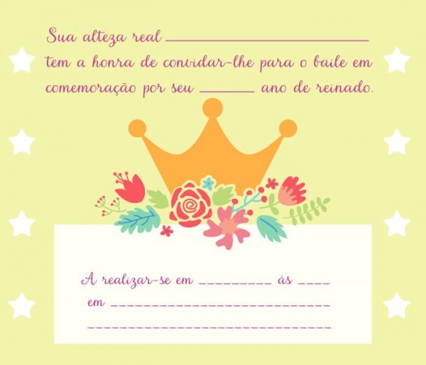 Convite Convocação Real â 9 Modelos Para Imprimir â Modelos De Convite Convite Convocação Real â 9 Modelos Para Imprimir â Modelos De Convite