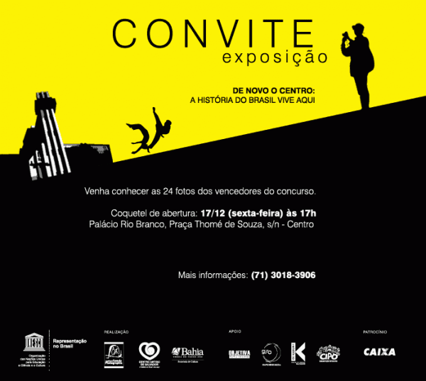 Convite Para Exposição De Novo O Centro A História Do Brasil Vive Convite Para Exposição De Novo O Centro A História Do Brasil Vive