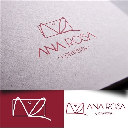 Logo Para Ana Rosa Convites Logo Para Ana Rosa Convites