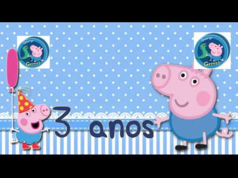 Convite Virtual George Pig Convite Virtual George Pig