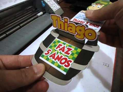 Convite Articulado Chaves Convite Articulado Chaves
