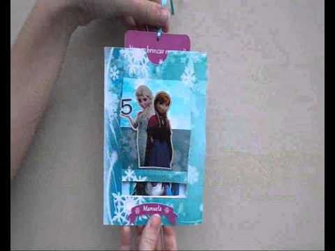 Convite Articulado Frozen Convite Articulado Frozen