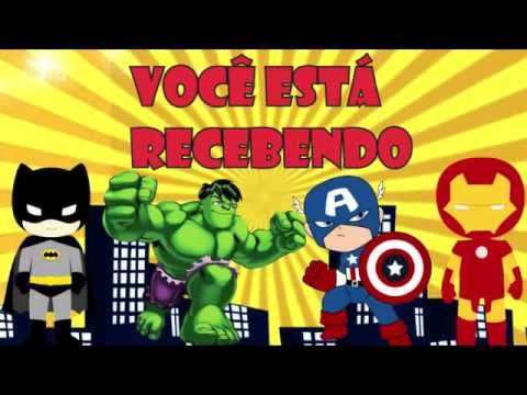 Convite Virtual Tema HerÃis Convite Virtual Tema HerÃis