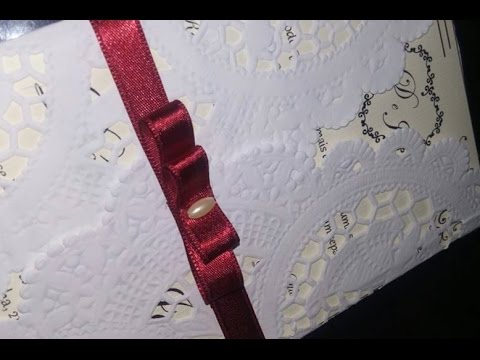 D I Y Ideia Convite De Casamento Com Papel Doilie (papel Rendado D I Y Ideia Convite De Casamento Com Papel Doilie (papel Rendado