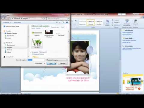 Como Fazer Convites Usando O Word Como Fazer Convites Usando O Word