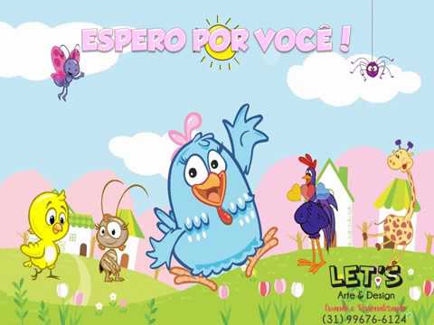 Convite Animado Galinha Pintadinha Candy Color Convite Animado Galinha Pintadinha Candy Color