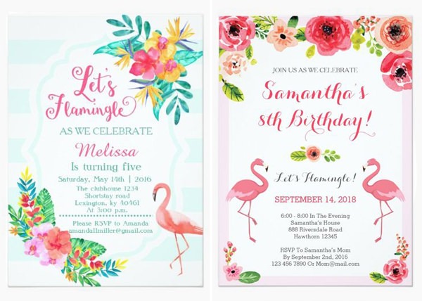 18 Convites Com Flamingo Para A Festa De 15 Anos 18 Convites Com Flamingo Para A Festa De 15 Anos