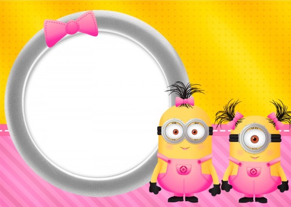 Kit Digital Minions Para Meninas Kit Digital Minions Para Meninas