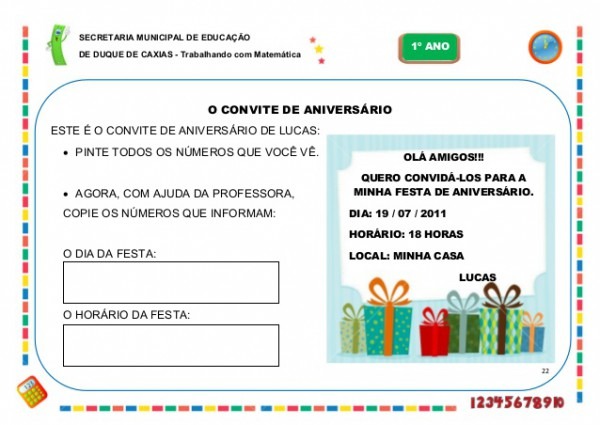 Caderno De Atividades Pedagógicas 1º Ano Caderno De Atividades Pedagógicas 1º Ano