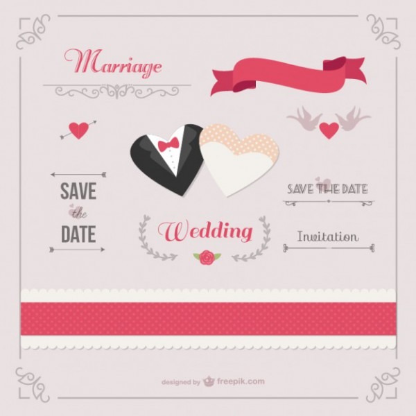 O Modelo Do Convite De Casamento RomÃ¢ntico