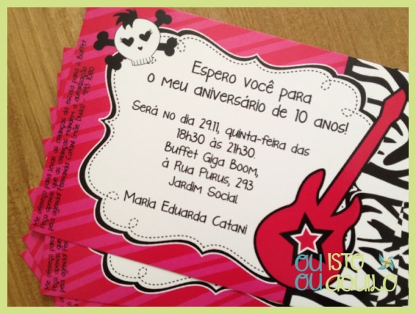 Ou Isto Ou Aquilo Convite Festa Rock Ou Isto Ou Aquilo Convite Festa Rock