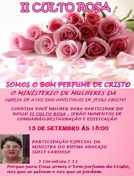 Igreja De Atos Dos ApÃstolos De Jesus Cristo Ii Culto Rosa Da Iaajc Igreja De Atos Dos ApÃstolos De Jesus Cristo Ii Culto Rosa Da Iaajc