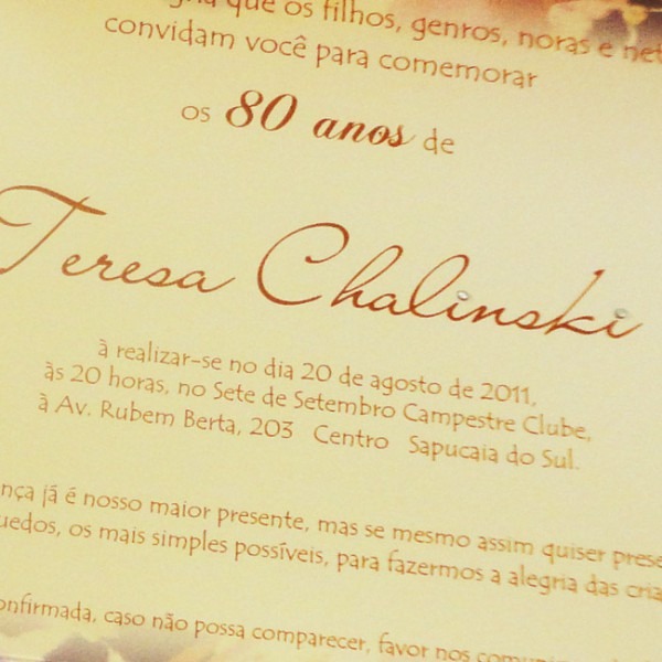 Imagemgrafia Presentes E Lembranças Personalizadas Convites De 80 Imagemgrafia Presentes E Lembranças Personalizadas Convites De 80