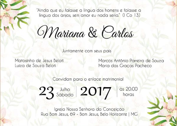 Texto Para Convite De Casamento O Que Colocar E Como Fazer Texto Para Convite De Casamento O Que Colocar E Como Fazer