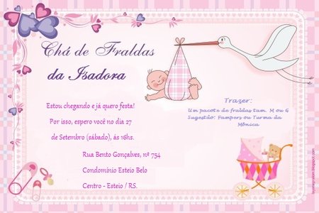 Chá De Fraldas, Como, E De Que Forma Pedir As Fraldas No Convite Chá De Fraldas, Como, E De Que Forma Pedir As Fraldas No Convite
