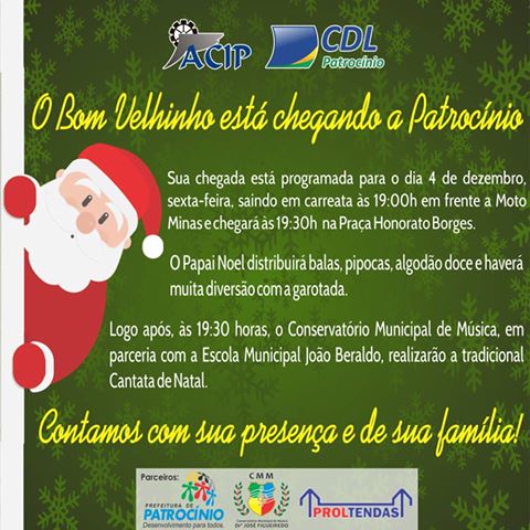 Convite Chegada Do Papai Noel E Cantata De Natal â Olha O Passarim Convite Chegada Do Papai Noel E Cantata De Natal â Olha O Passarim