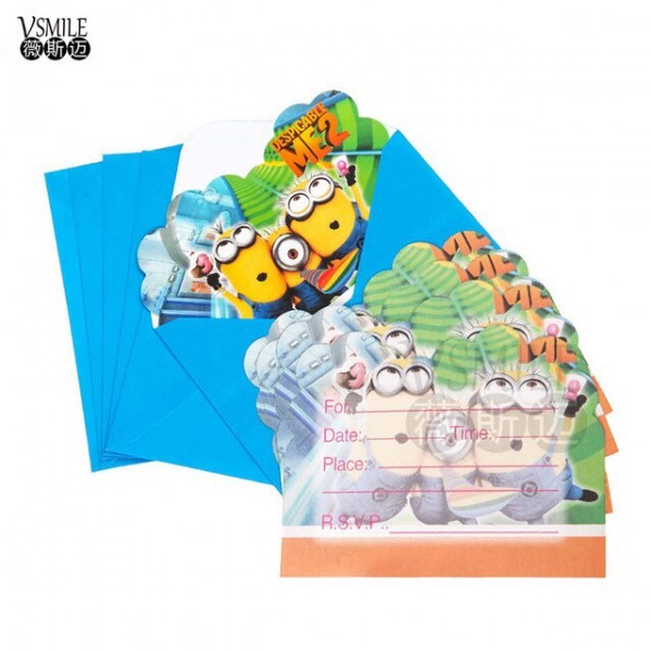 12 Pcs Envelopes + 12 Pcs Cartão Do Convite Para A Menina Meninos 12 Pcs Envelopes + 12 Pcs Cartão Do Convite Para A Menina Meninos