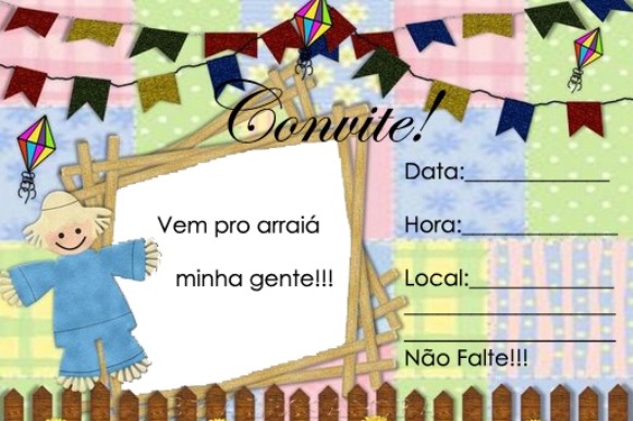 Convites De Festa Junina Para Imprimir Convites De Festa Junina Para Imprimir