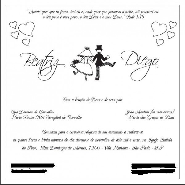 Modelos Texto Convite Casamento Modelos Texto Convite Casamento